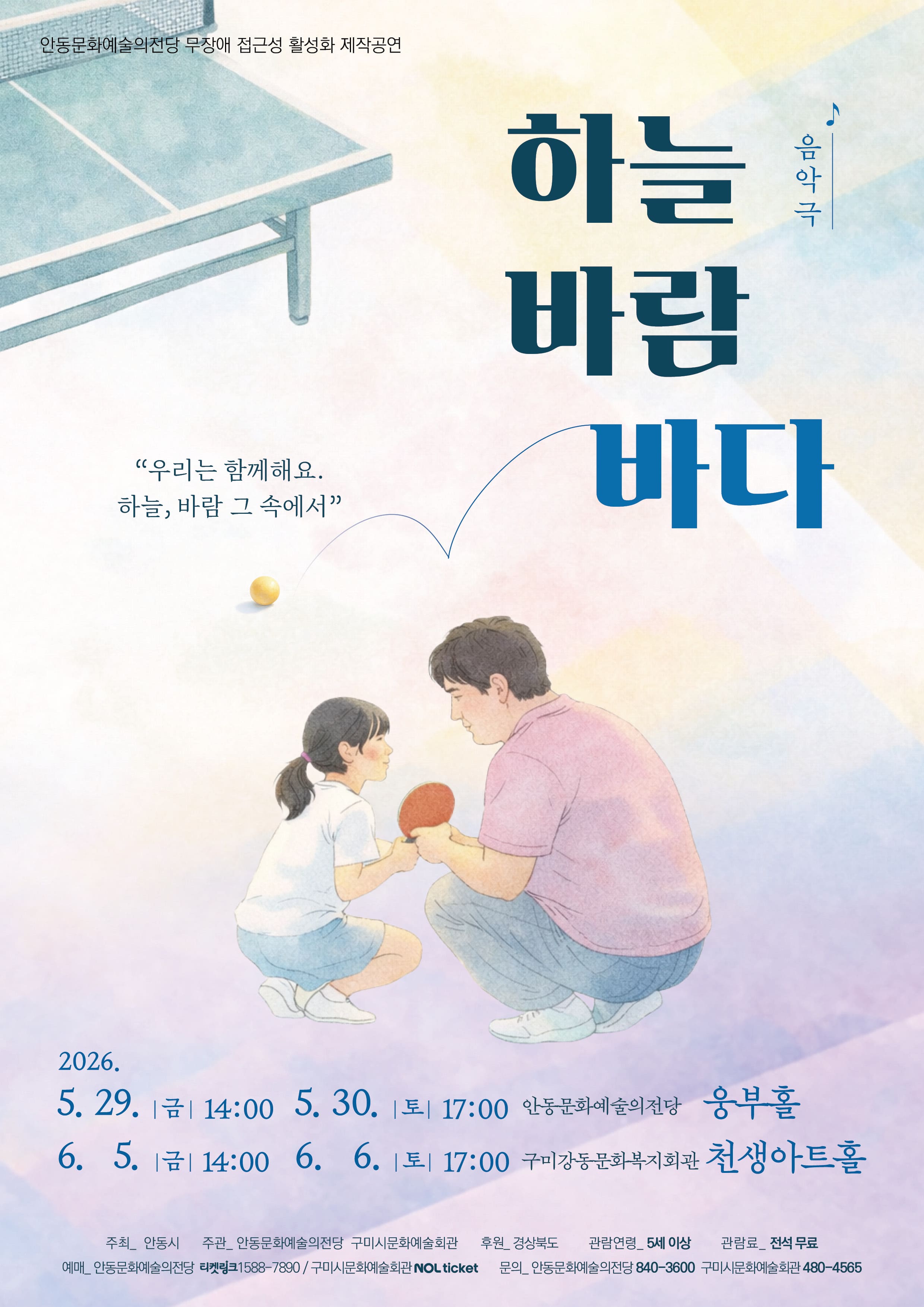 하늘, 바람, 바다
